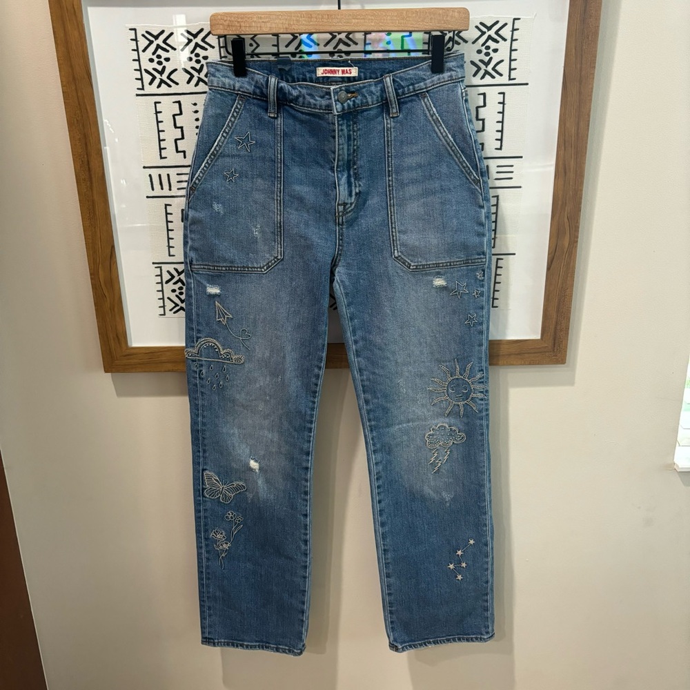 Johnny Was Sovanna Worker Jeans‎